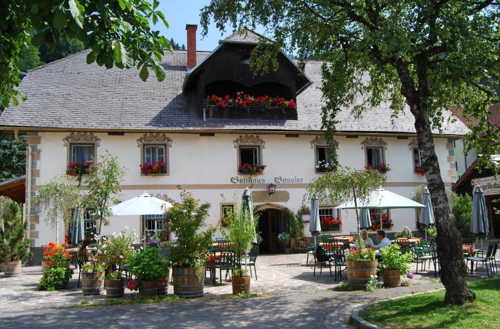 Gasthaus Gossler Hotel Mühlen Esterno foto